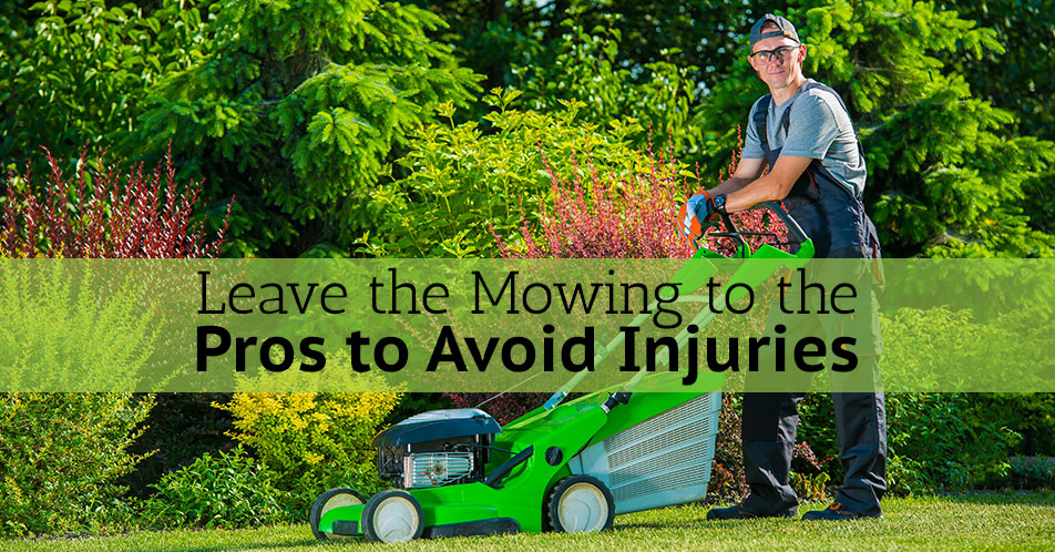 Avoiding Mowing Injuries Lawn Care Company Columbus Ohio Lewis Center